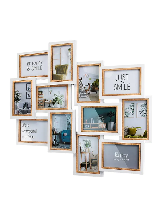 Bilderrahmen Collage BIG in Weiß