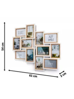 Bilderrahmen Collage BIG in Weiß