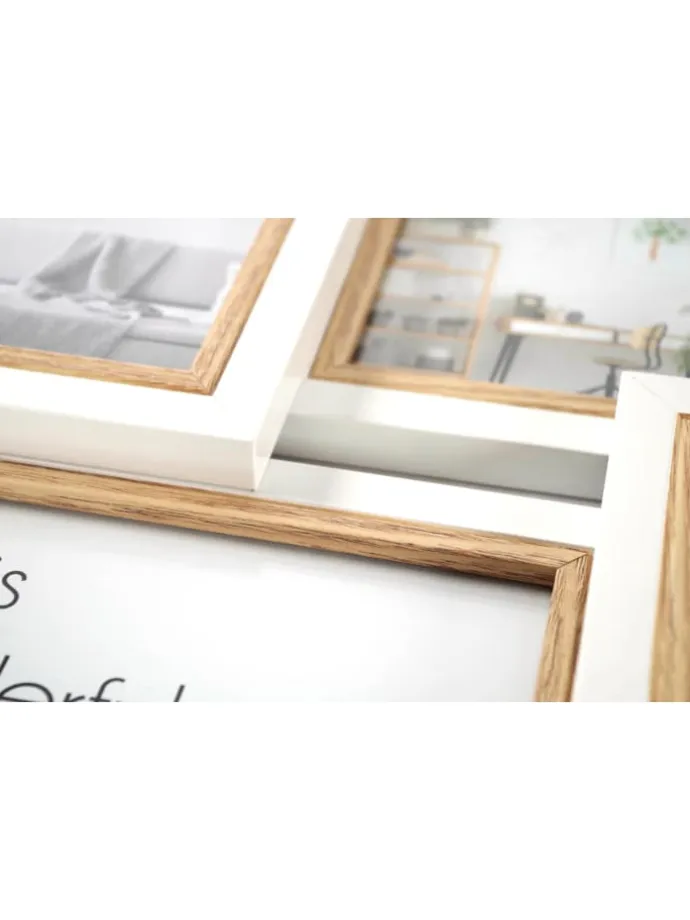 Bilderrahmen Collage BIG in Weiß