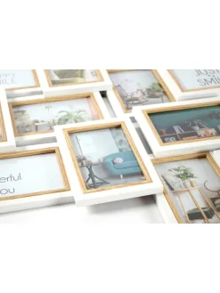 Bilderrahmen Collage BIG in Weiß