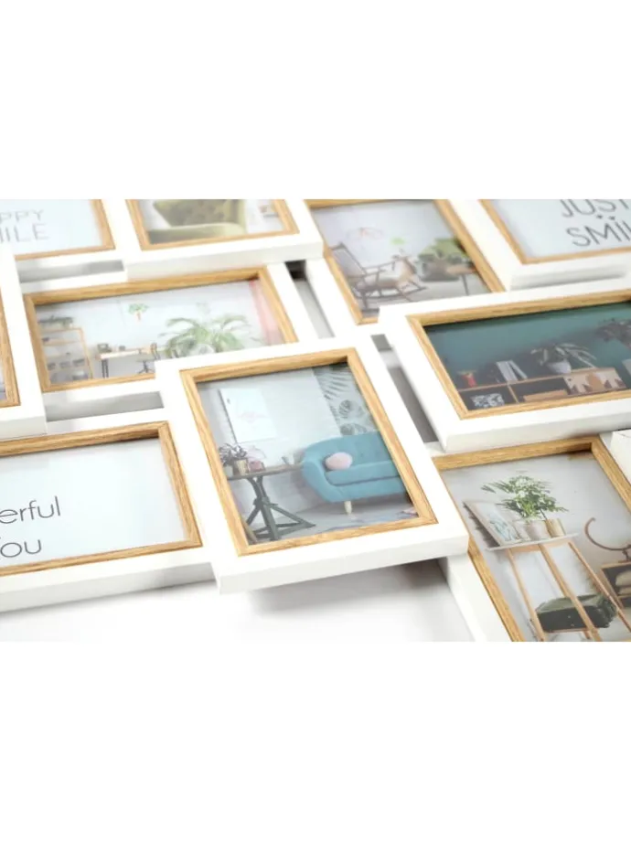 Bilderrahmen Collage BIG in Weiß