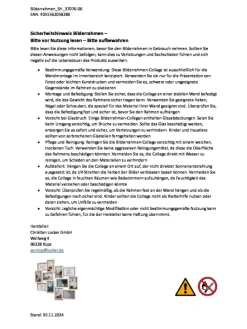 Bilderrahmen Collage BIG in Weiß