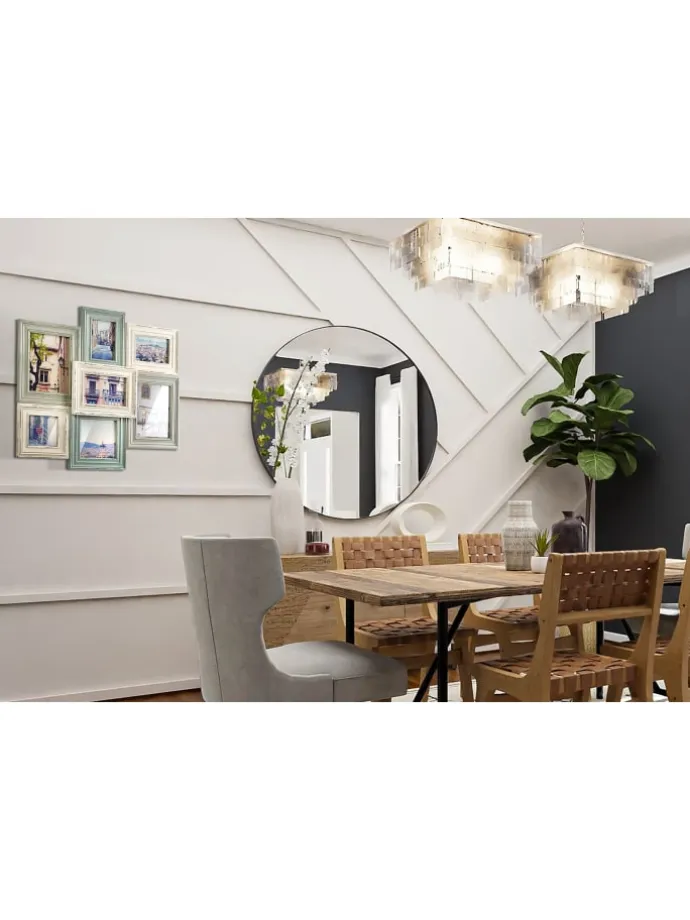 Bilderrahmen Collage PASTELL7 in Grün