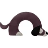 Bio-Körnerkissen "Hund Bobby" in Lila - (L)40 x (B)4 x (H)10 cm