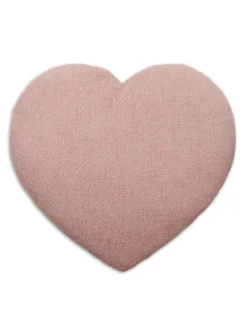 Bio-Körnerkissen "Wärmeherz" in Rosa - (L)18 x (B)4 x (H)20 cm