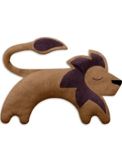 Bio-Wärmekissen "Löwe Juri" in Hellbraun - (B)33 x (H)24 cm