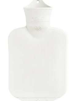 Bio-Wärmflasche, mit Filzherz, Made in Germany, 1,8 L Größe ca. 37 cm