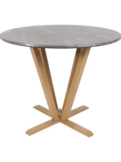 Bistrotisch M56 Massiv-Holz HPL Laminat Melamin