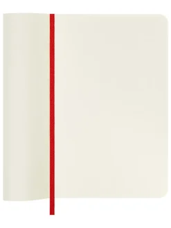Blanko Notizbuch in Rot - (B)9 x (H)14 cm
