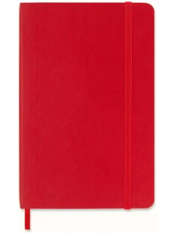 Blanko Notizbuch in Rot - (B)9 x (H)14 cm