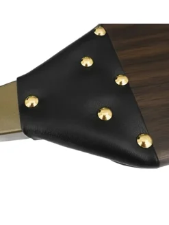 Blasebalg in Braun/ Gold - (B)17,5 x (H)40 cm