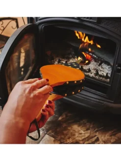 Blasebalg in Braun/ Schwarz