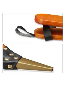 Blasebalg in Braun/ Schwarz