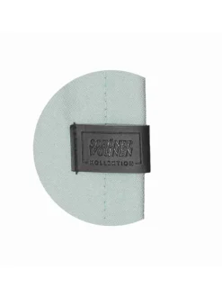 Blickdichter Schlaufenvorhang SOFT 1 in Lindgrün