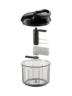 Blitzhacker "Gourmet" in Schwarz - (H)21,5 x 22 cm