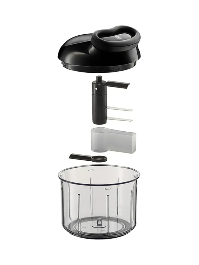 Blitzhacker "Gourmet" in Schwarz - (H)21,5 x 22 cm