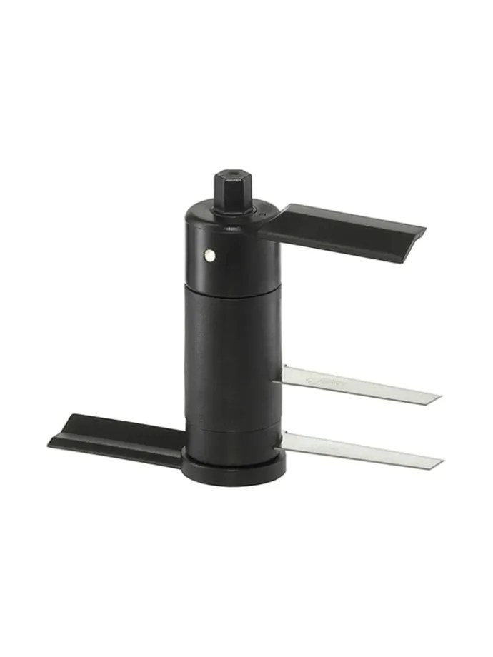 Blitzhacker "Gourmet" in Schwarz - (H)21,5 x 22 cm