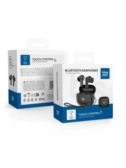 Bluetooh Kopfhörer in Schwarz kabellose In-Ear-Kopfhörer in Schwarz