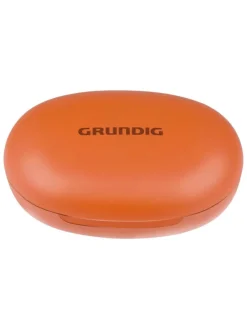 Bluetooth-Clip-on-Kopfhörer in Orange