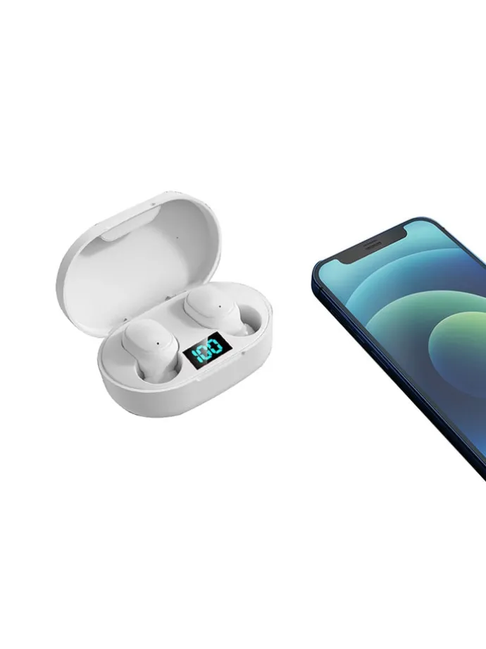 Bluetooth-In-Ear-Kopfhörer in Weiß