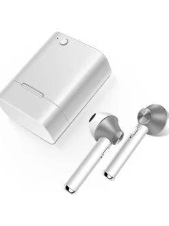 Bluetooth-In-Ear-Kopfhörer in Silber