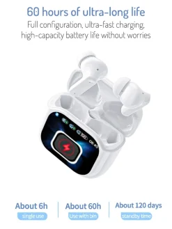 Bluetooth-In-Ear-Kopfhörer in Weiß