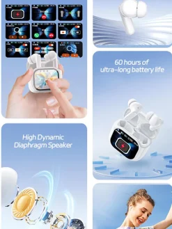 Bluetooth-In-Ear-Kopfhörer in Weiß