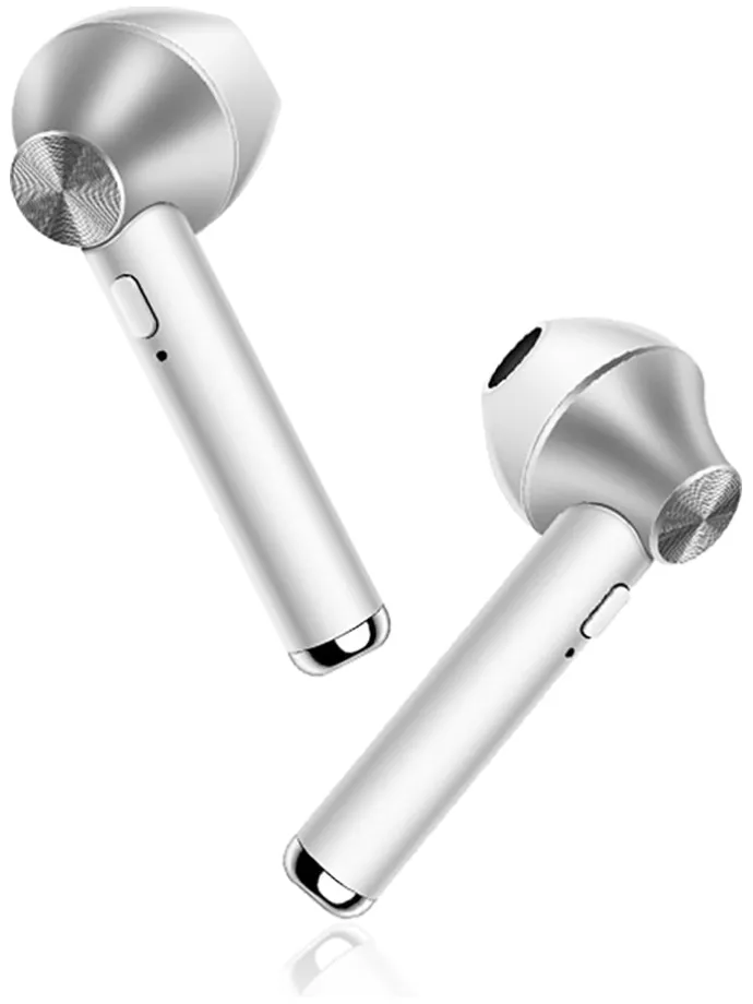 Bluetooth-In-Ear-Kopfhörer in Silber