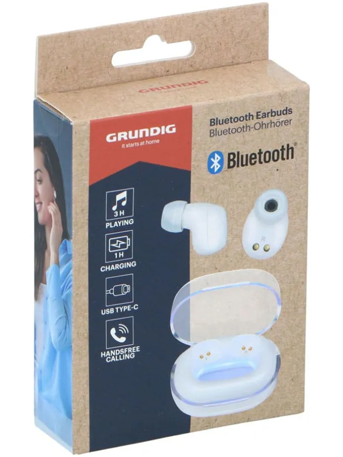 Bluetooth-In-Ear-Kopfhörer in Transparent
