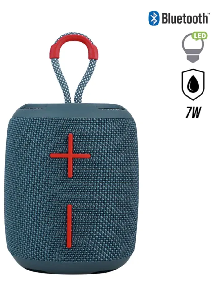 Bluetooth-Lautsprecher mit Farbwechsel in Blau