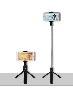 Bluetooth-Mini-Selfiestick in Schwarz