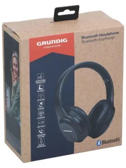 Bluetooth-On-Ear-Kopfhörer in Schwarz