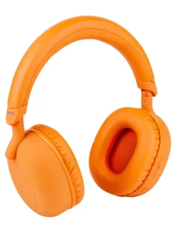 Bluetooth-On-Ear-Kopfhörer in Orange