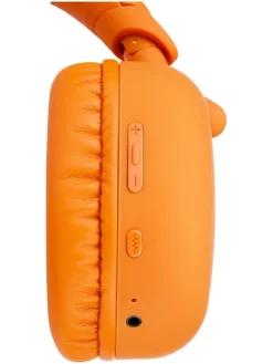 Bluetooth-On-Ear-Kopfhörer in Orange