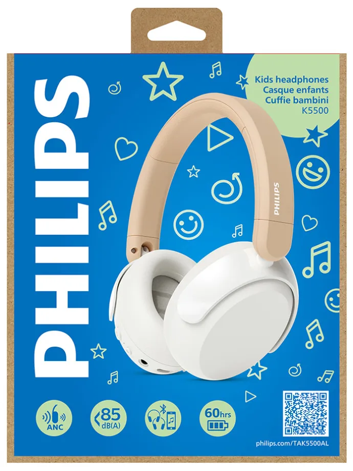 Bluetooth-On-Ear-Kopfhörer "TAK5500AL" in Beige/ Weiß