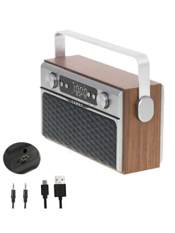 Bluetooth-Radio in Hellbraun