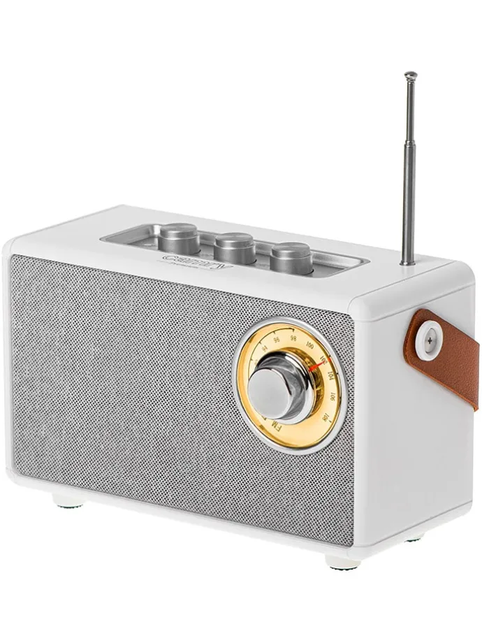 Bluetooth-Radio in Weiß