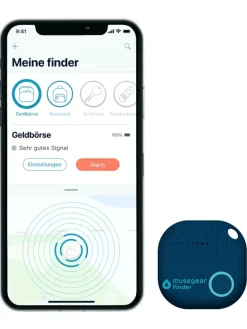 Bluetooth-Schlüsselfinder "Finder 2" in Dunkelblau