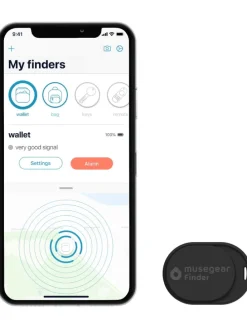 Bluetooth-Schlüsselfinder "Finder mini" in schwarz - 3er Pack