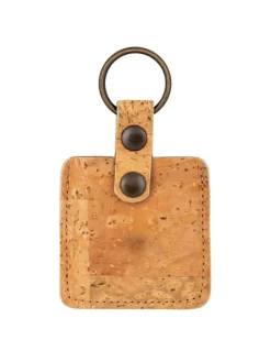 Bluetooth-Schlüsselfinder "Finder 2" in brauner Korktasche