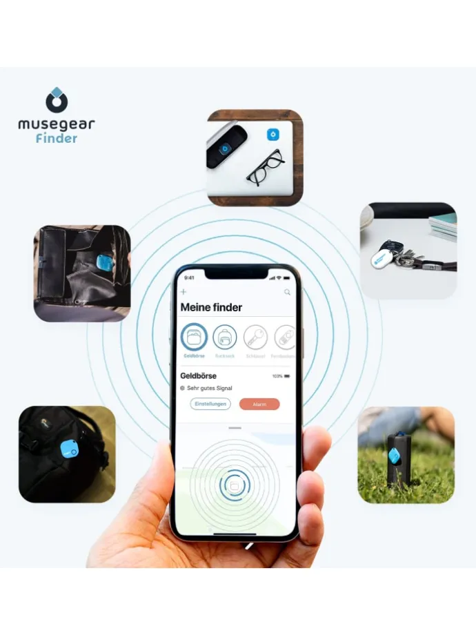 Bluetooth-Schlüsselfinder "Finder mini" in weiß