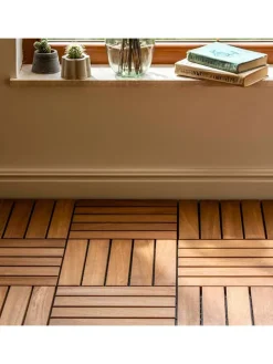 Bodenplatte in Natur - (L)30 x (B)30 cm