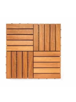 Bodenplatte in Natur - (L)30 x (B)30 cm