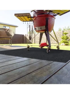 Bodenschutzmatte in Anthrazit - (B)150 x (T)100