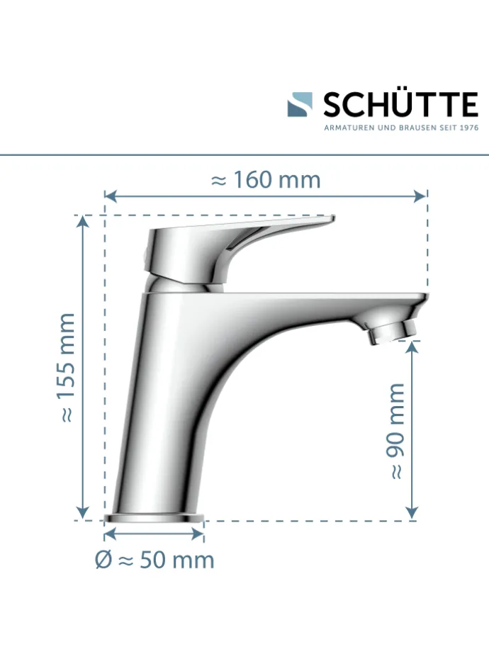 BOSTON Waschtischarmatur, Chrom