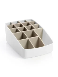 Box für dekorative Kosmetikprodukte LAGOON in beige