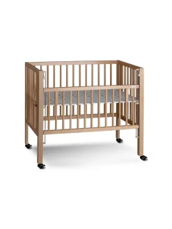 Boxspring Anstellbett "Maxi" in Natur - 50 x 90cm