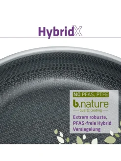 Bratpfanne - HybridX in poliert