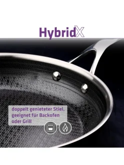Bratpfanne - HybridX in poliert