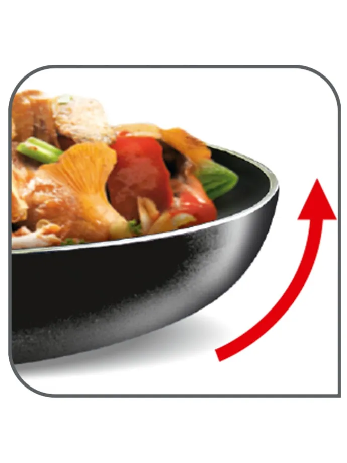 Bratpfanne "Easy Cook & Clean" in Schwarz - Ø 32 cm